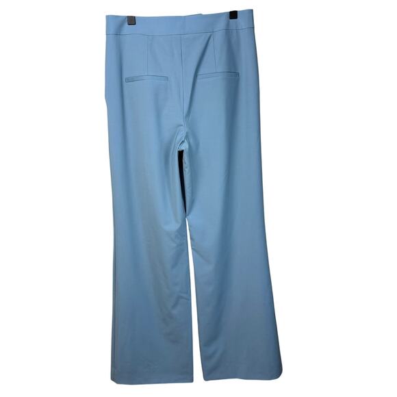 VERONICA BEARD Robinne Stretch Virgin Wool Blend Blue Pants - Picture 10 of 15